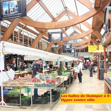 Cosy Hyper Centre-ville Apartamento Quimper